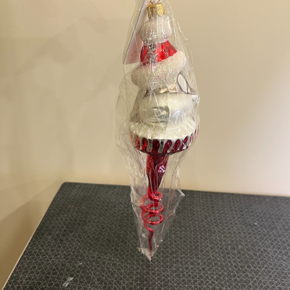 Radko Warner Bros Ornament Santa Bugs Bunny Sprite Icicle LTD ed, NEW - Picture 9 of 16